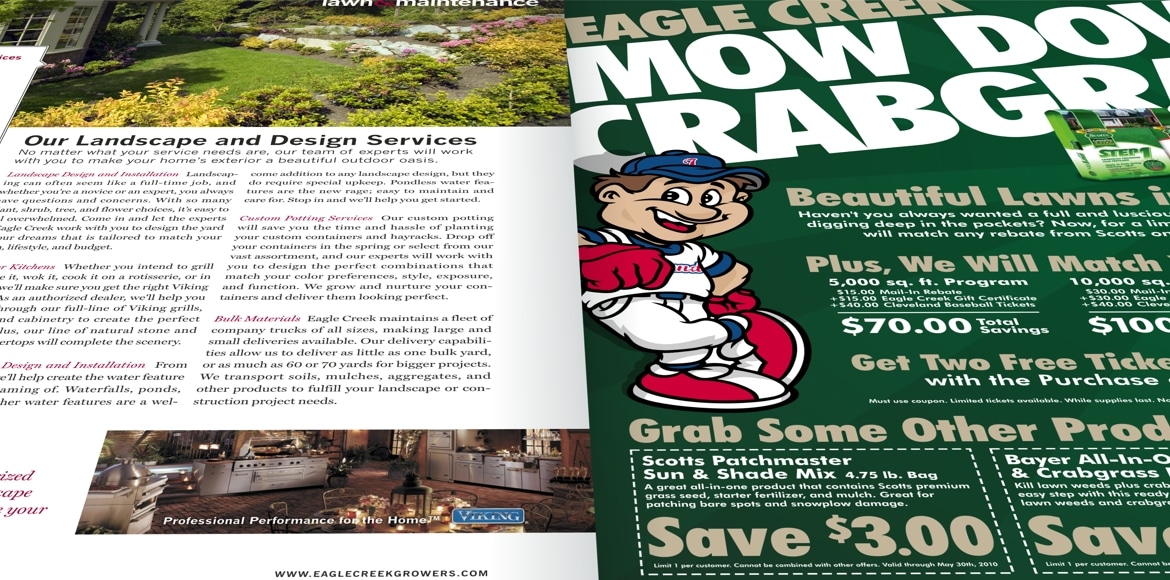 Eagle Creek Growers brochure design slide 2