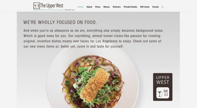 upper west restaurant